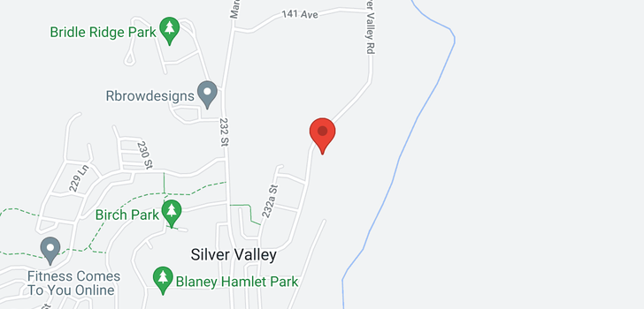 map of 13894 SILVER VALLEY ROAD